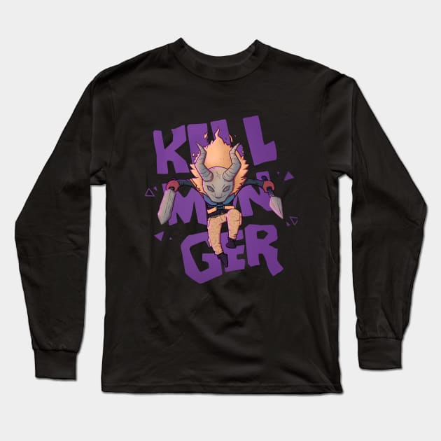 Killmonger Long Sleeve T-Shirt by Susto